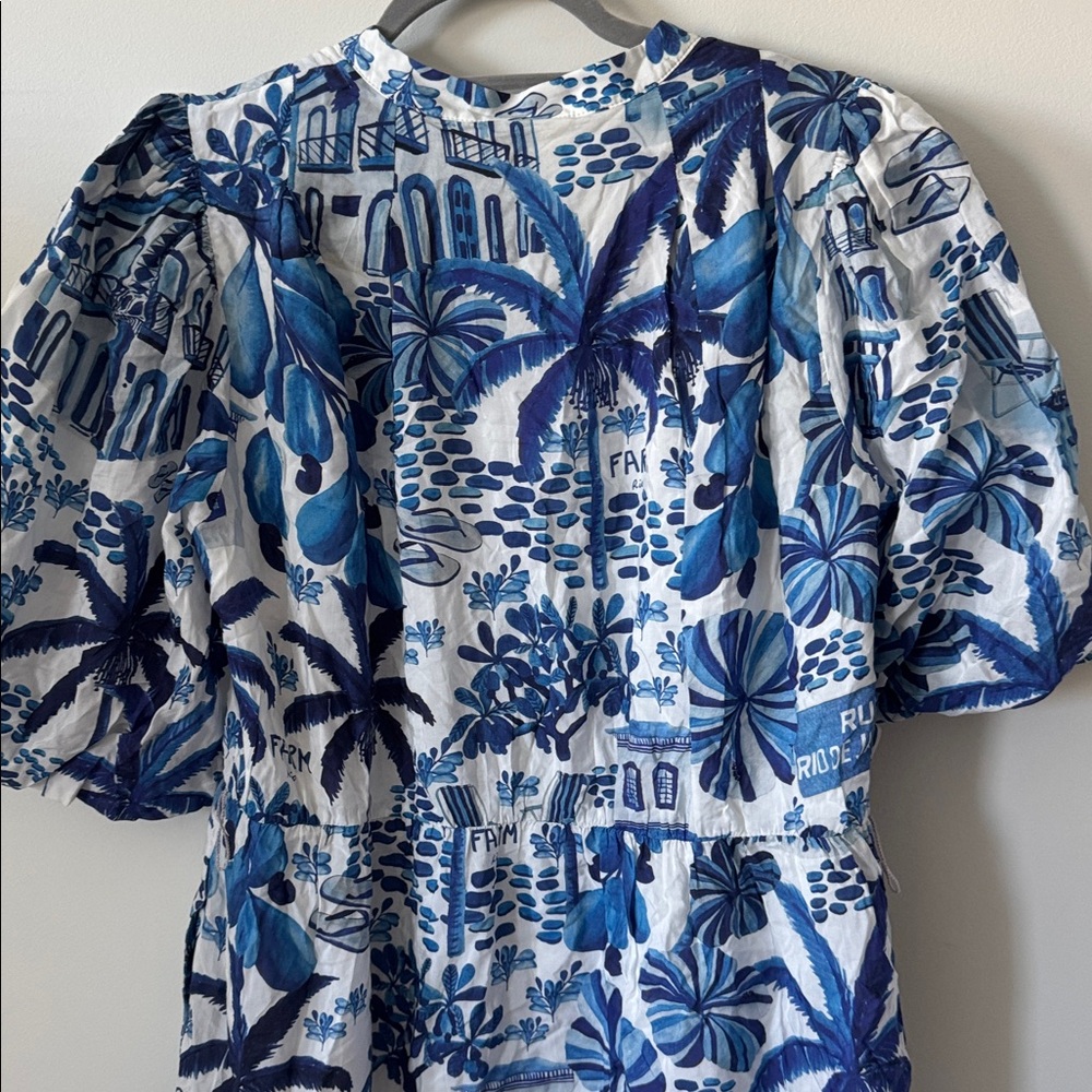 Farm Rio Sweet Rio Mini Dress Size M - Picture 8 of 13